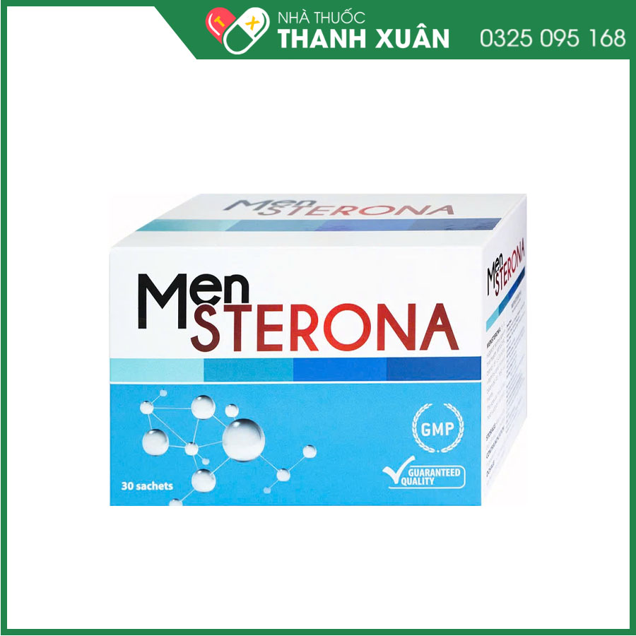 Men Sterona giúp tăng cường sinh lý và tăng cường đề kháng cho cơ thể